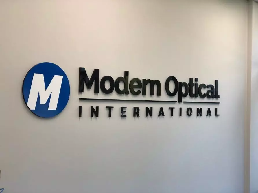 Modern Optical International’s logo